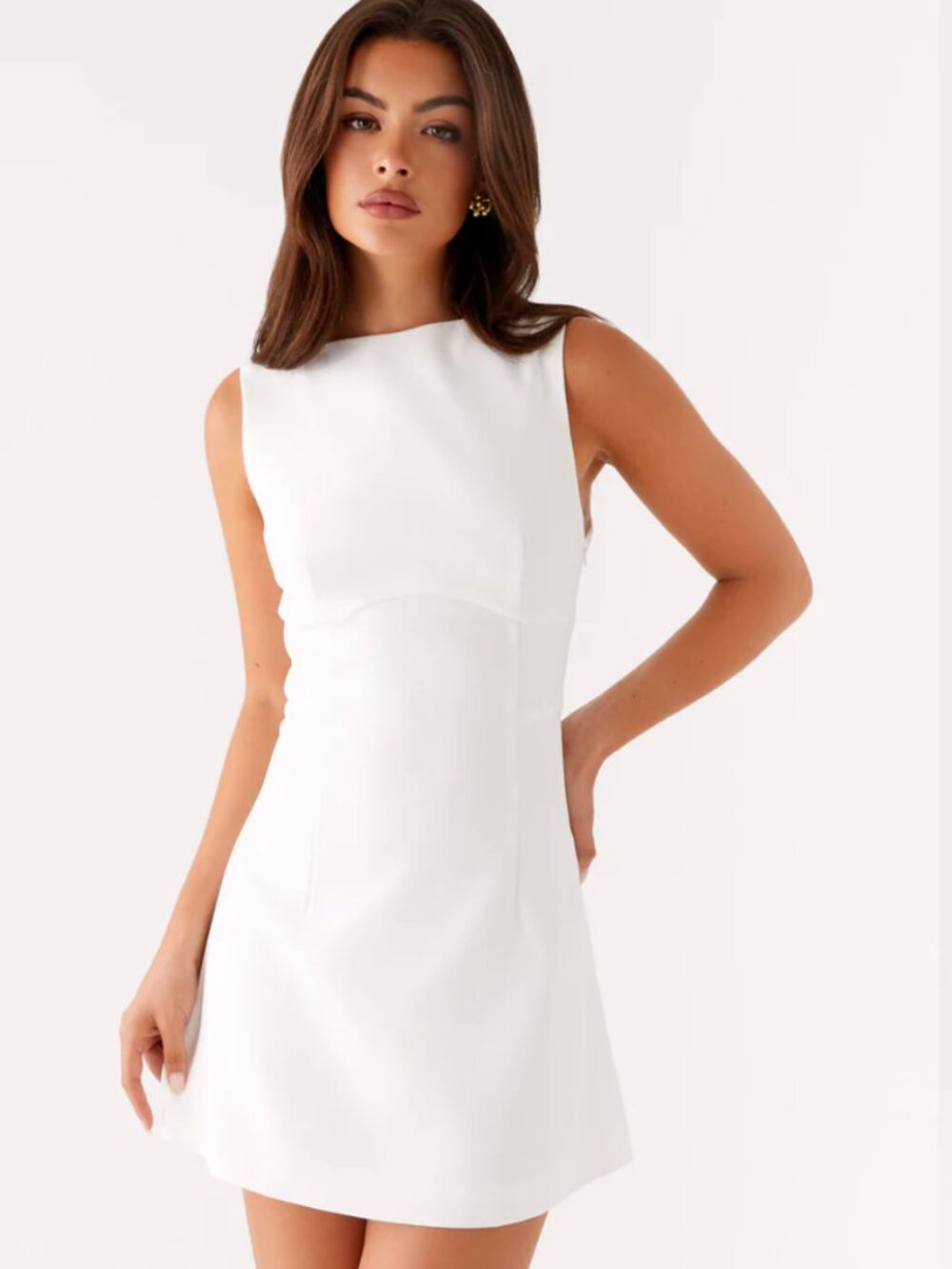 Lulita Mini Dress - Peppermayo - White